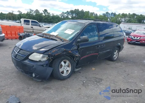 2007 Dodge Grand Caravan Sxt from USA, damaged, VIN 2D4GP44LX7R117254